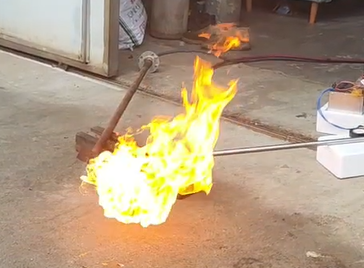 火炬长明灯热面点火技术