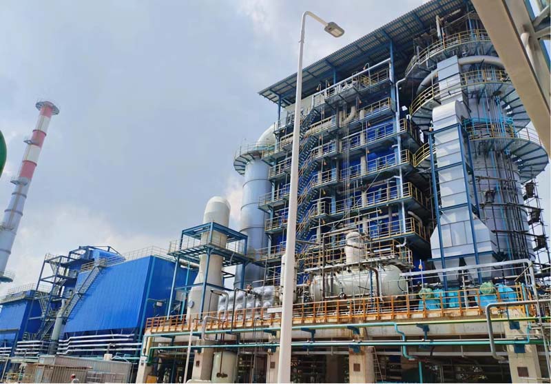 2022年    惠州忠信化工有限公司45万吨/年苯酚丙酮项目余热回收装置